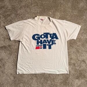 VINTAGE HANES MADE IN USA PEPSI GRAPHIC TEE